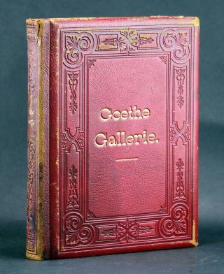 Fine Red Leather Goethe Gallerie Nach Cartons Von Wilhelm Von Kaulbach