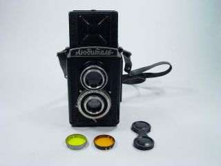Vintage Middle Ussr Lomo Format 6x6 Camera Lubitel S/n 50116360