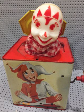 Vintage Lorraine Novelty Jack In The Box Carnival Products Ray Quigley