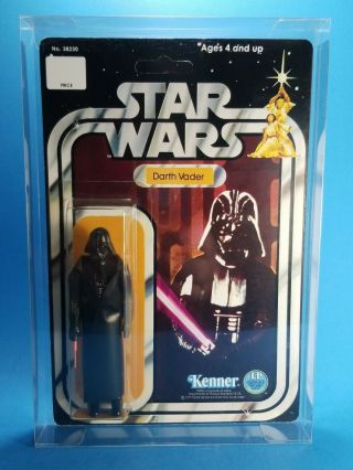 Vintage Star Wars Darth Vader Figure 12 Back Recard Kenner 1977 1