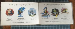 Vintage 1942 Ww2 Era US Navy Insignia Guide Book.  (Ex) 4