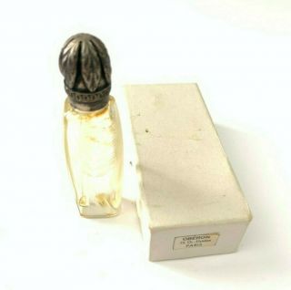 Vintage Oberon Paris Perfume Bottle W/original Box