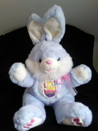 Vintage Dan Dee Hoppy Easter Bunny Rabbit Plush Stuffed Animal Toy