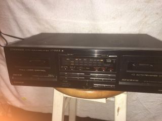 Pioneer Ct - 451r Stereo Double Cassette Deck