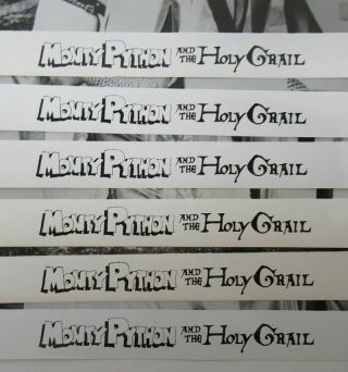 (6) Vintage 1975 (8x10) Movie Still Photos MONTY PYTHON & THE HOLY GRAIL wz7068 5