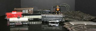 Vintage Louis Marx & Co Streamline Electrical Train Set 5 Cars Engine 999