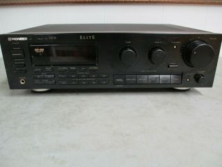 Vintage Pioneer Elite Sx - 31 Stereo Home Audio Receiver Almost Scratchless