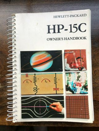 Owner’s Handbook For The Hp 15c Scientific Calculator