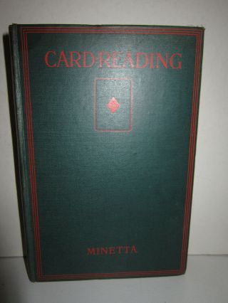Card - Reading A Practical Guide By Minetta Introduction By Sepharial London 1913