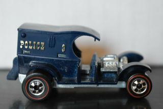 Hot Wheels Vintage Redline " Paddy Wagon " 1969 Blue W/silver Letters Exc.  Cond