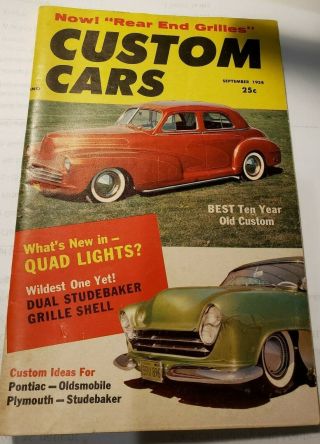 1950 ' s Vintage Car Craft,  Custom Cars,  Custom Rodders Magazines - total 5 5