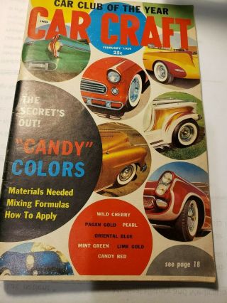 1950 ' s Vintage Car Craft,  Custom Cars,  Custom Rodders Magazines - total 5 7