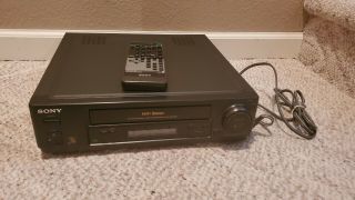 Sony Vcr Player & Recorder Vhs Model Slv - 620hf - 4 Head Vhs Awesome