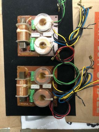 Pair Jbl 830 Crossovers For Speakers Parts As Designed.