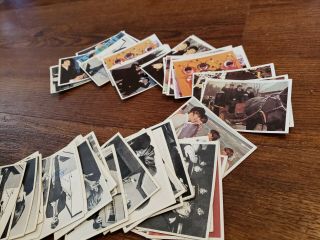 Vintage Beatles Signature Trading Cards Over 70 Cards