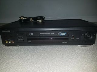 Samsung 4 Head Hi - Fi Home Theater Video System Vhs Player Vcr Vr9260 No Remote