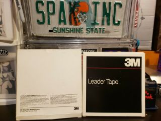 3M Scotch Reel to Reel Leader Tape - 1/4in x 1500ft 61W - 1/ - 1500 4