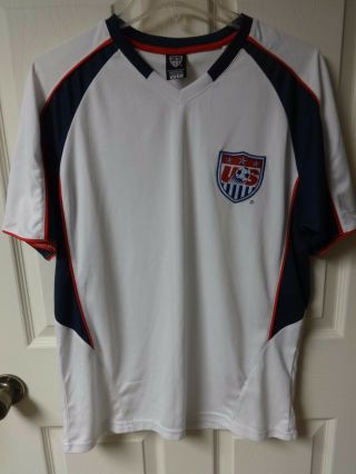 Vintage Usa Hockey Official Merchandise Pullover Soccer Jersey Mens Medium Sewn