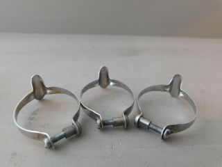 Vintage Shimano Dura - Ace Cable Clips/BB Cable Guide set 5