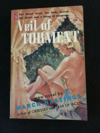Veil Of Torment By March Hastings,  Newsstand Library Paperback