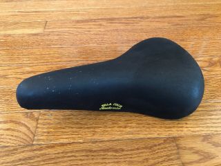 SELLE ITALIA Anatomic vintage brown leather road bike saddle,  Made in Italy. 2