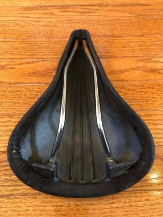 SELLE ITALIA Anatomic vintage brown leather road bike saddle,  Made in Italy. 5