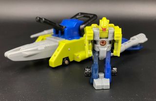 TRANSFORMERS 1989 Vintage Micromaster ROUGHSTUFF 100 Complete Generation One G1 3