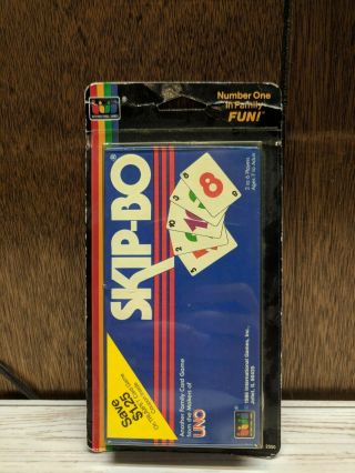 Vintage 1986 Skip - Bo Playing Cards Game - In Packaging