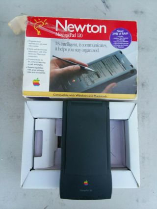 Apple H0131 Messagepad 120 Vintage Newton Os Personal Digital Assistant Pda