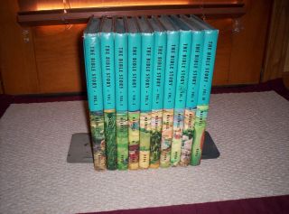 The Bible Story By Arthur S.  Maxwell - - Vintage Matching Set 1953 - 1957
