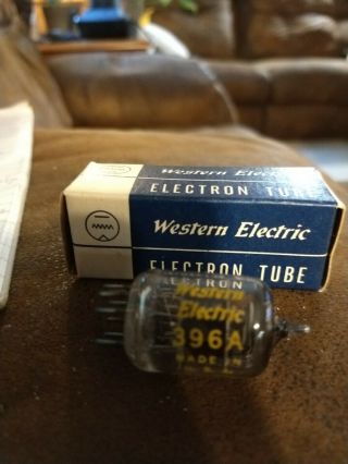 Western Electric Electron Tube 396 A 3