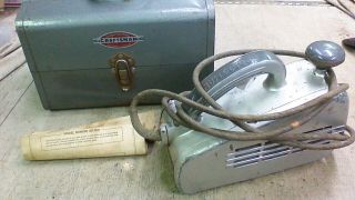 Vintage Tools Sears Craftsman 3” Belt Sander Model 207.  2230 6 Amp Made In Usa