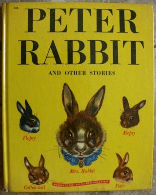 Vintage Wonder Book Peter Rabbit And Other Stories (henny Penny, ) 44 Pages