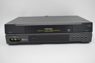 【near Mint】toshiba Vcr Vhs 4 Head Hi - Fi Stereo Video Cassette Recorder W - 522c