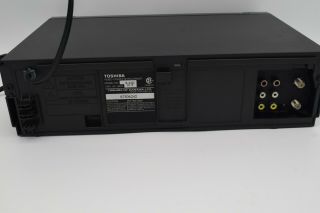 【Near Mint】Toshiba VCR VHS 4 Head Hi - Fi Stereo Video Cassette Recorder W - 522C 3