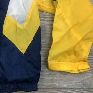 Vintage University of Michigan 90s Men’s Starter Windbreaker jacket sz Large X36 3