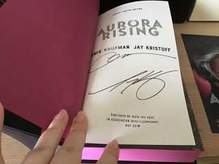 Aurora Rising Signed Illumicrate Edition By Jay Kristoff & Amie Kaufman 3
