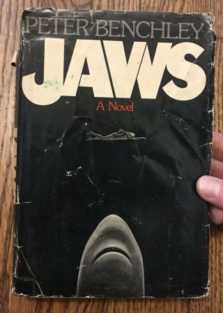 Jaws By Peter Benchley - First Edition - Doubleday - 1974