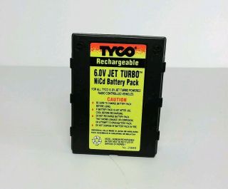 Vintage Tyco Rc 6v (6.  0v) Rechargeable Nicd Jet Turbo Battery Pack
