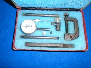 VINTAGE CENTRAL TOOL CO.  9 PIECE COMPLETE MICROMETER SET NO.  200 W METAL CASE USA 5