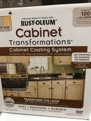 Rust - Oleum Cabinet Transformations Large Kit Light 40 Vintage Color 100sqft