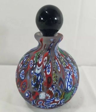 Vintage Fratelli Toso Murano Art Glass?perfume Bottle With Stopper