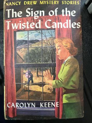 Nancy Drew Mystery Stories The Sign Of The Twisted Candles By Carolyn Keene 1933