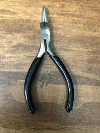 Vintage Craftsman 4 - 3/4 Inch Duck Bill Mini Pliers 45944 C Series Made In Usa