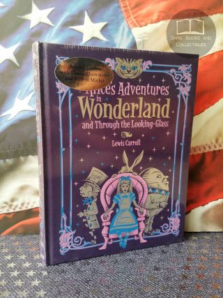 Alice In Wonderland & Through Looking Glass Bonded Leather Carroll