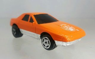 Chuck E Cheese Vintage Pontiac Fiero Pullback Car Orange - Htf