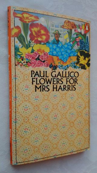 Paul Gallico Flowers For Mrs Harris 1974 Penguin The House Of Dior Paris Storm