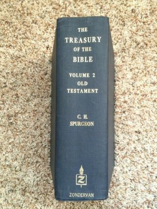 The Treasury Of The Bible; C.  H.  Spurgeon,  Vol.  2 (ps.  112 - Malachi),  1968,  Hc