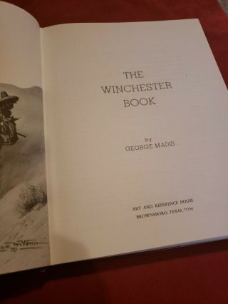 The Winchester Book Hardback 1 of 1000 Book by George Madis 1985 4