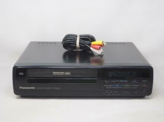 Panasonic Pv - 2700b Vcr Vhs Player/recorder Great
